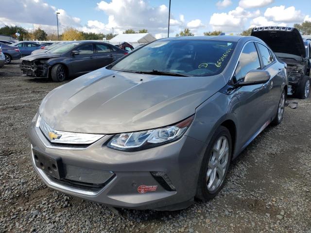 1G1RD6S51HU182005 - 2017 CHEVROLET VOLT PREMI GRAY photo 2