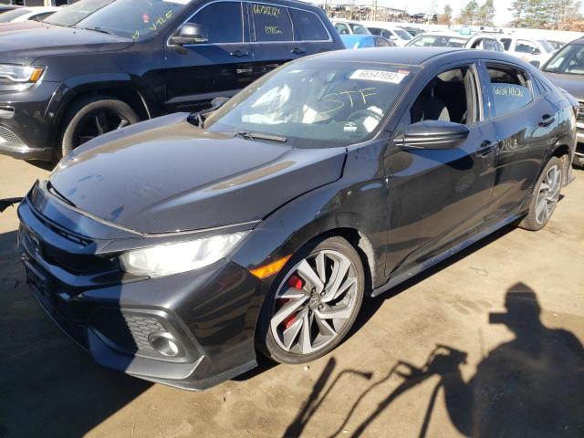 SHHFK7H47HU402551 - 2017 HONDA CIVIC SPOR BLACK photo 2