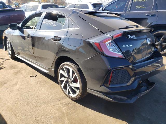 SHHFK7H47HU402551 - 2017 HONDA CIVIC SPOR BLACK photo 3