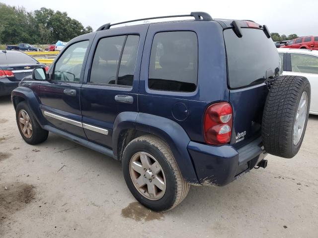 1J8GK58K56W159395 - 2006 JEEP LIBERTY LI BLUE photo 2