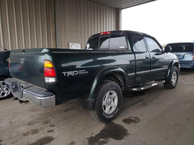 5TBBT4812YS101031 - 2000 TOYOTA TUNDRA LIM GREEN photo 3