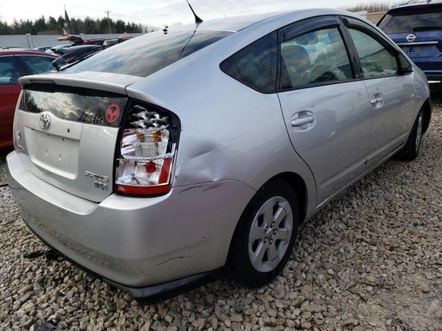 JTDKB20U787763346 - 2008 TOYOTA PRIUS SILVER photo 4