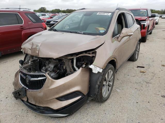 KL4CJASB7KB871137 - 2019 BUICK ENCORE PRE TAN photo 2