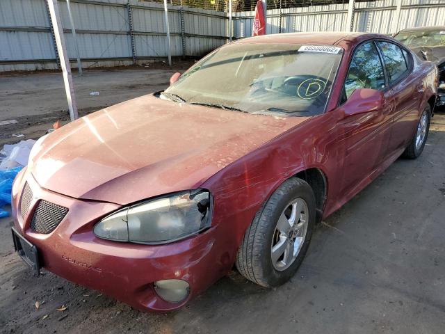 2G2WP522951332634 - 2005 PONTIAC GRAND PRIX ბურგუნდია ფოტო 2