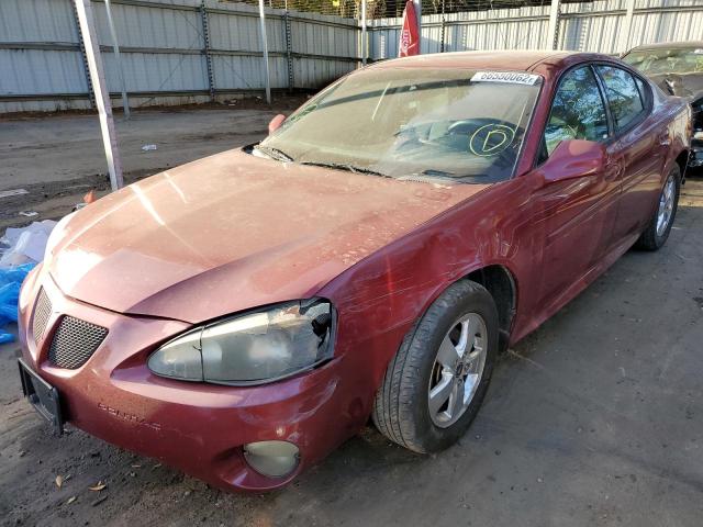 2G2WP522951332634 - 2005 PONTIAC GRAND PRIX BURGUNDY photo 2