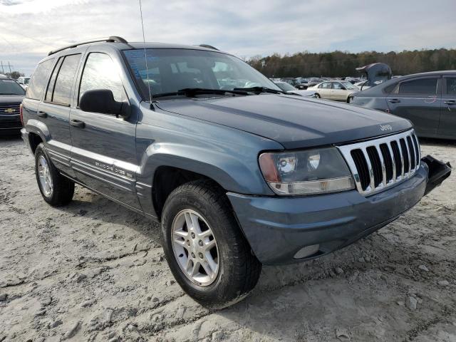 1J4GX48S92C320758 - 2002 JEEP GRAND CHER BLUE photo 4