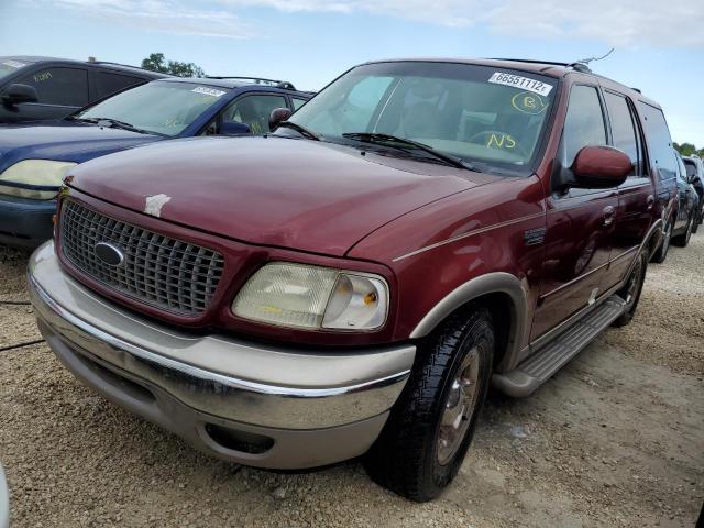 1FMEU17L4YLB33415 - 2000 FORD EXPEDITION RED photo 1