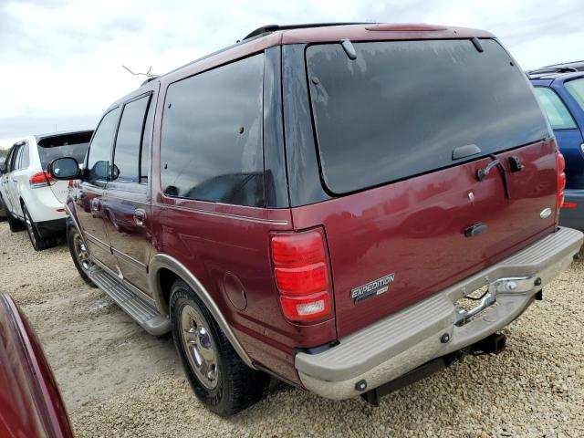 1FMEU17L4YLB33415 - 2000 FORD EXPEDITION RED photo 2