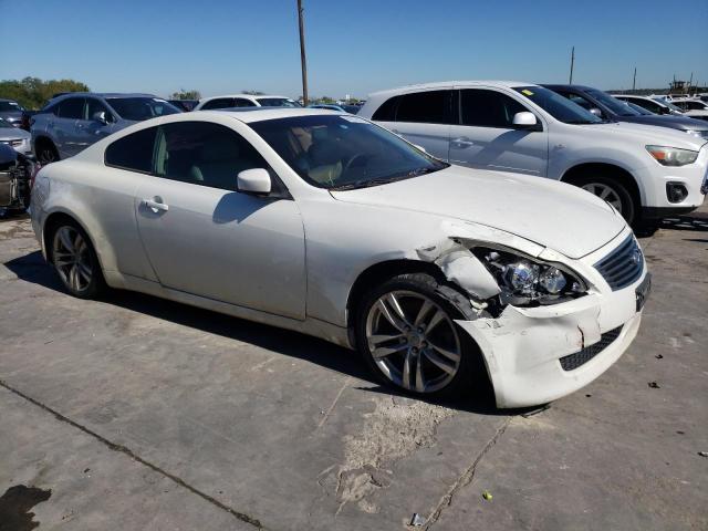 JNKCV64E59M606423 - 2009 INFINITI G37 BASE WHITE photo 4