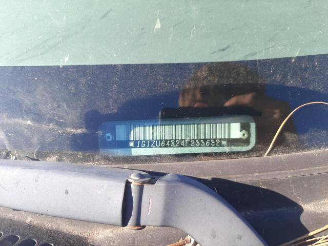 1G1ZU64824F233632 - 2004 CHEVROLET MALIBU MAX 银色 照片 10