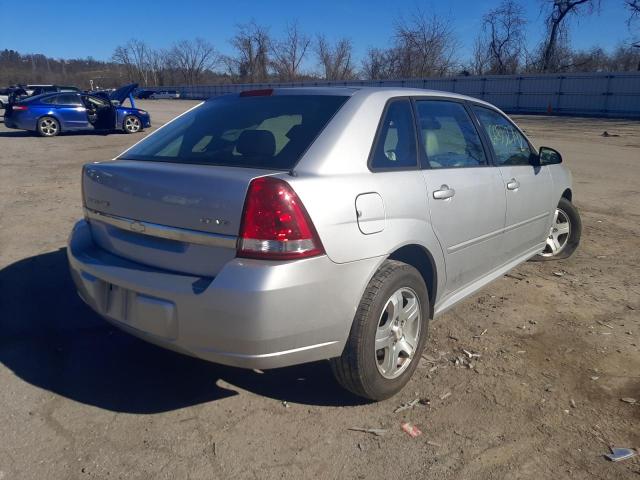 1G1ZU64824F233632 - 2004 CHEVROLET MALIBU MAX 银色 照片 4