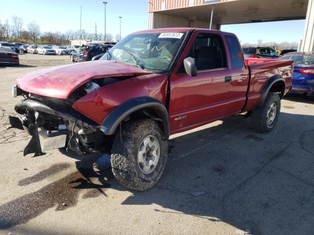 1GCCT19W328****** - 2002 CHEVROLET S TRUCK S1 MAROON photo 2