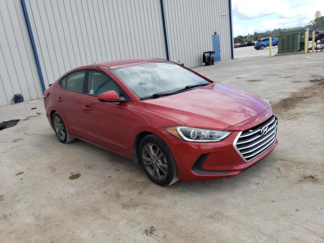 5NPD84LFXHH050517 - 2017 HYUNDAI ELANTRA SE RED photo 1