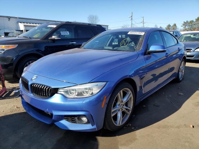 WBA4B3C59GG528929 - 2016 BMW 435 XI GRA BLUE photo 2
