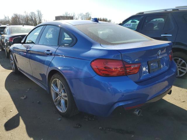 WBA4B3C59GG528929 - 2016 BMW 435 XI GRA BLUE photo 3