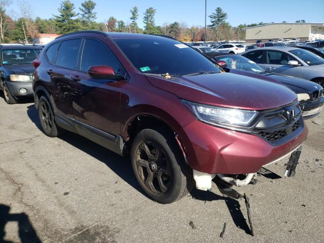 2HKRW2H91HH659742 - 2017 HONDA CR-V TOURI RED photo 1