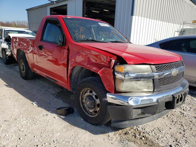 1GCCS149778210709 - 2007 CHEVROLET COLORADO RED photo 1