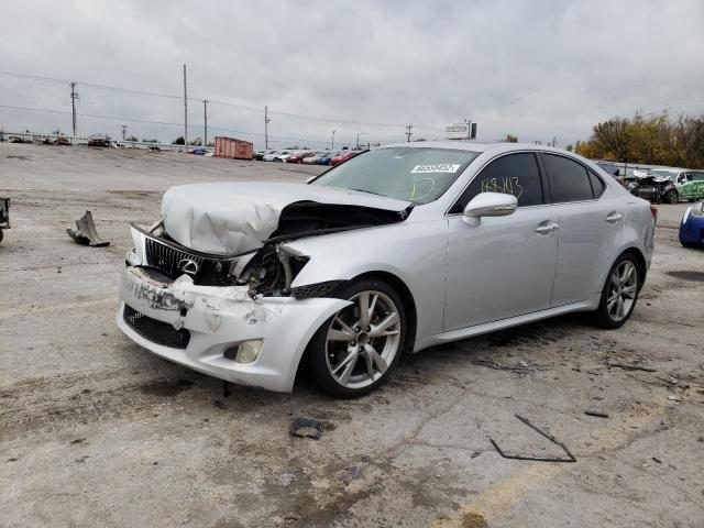 JTHBF5C29A5108511 - 2010 LEXUS IS 250 SILVER photo 2