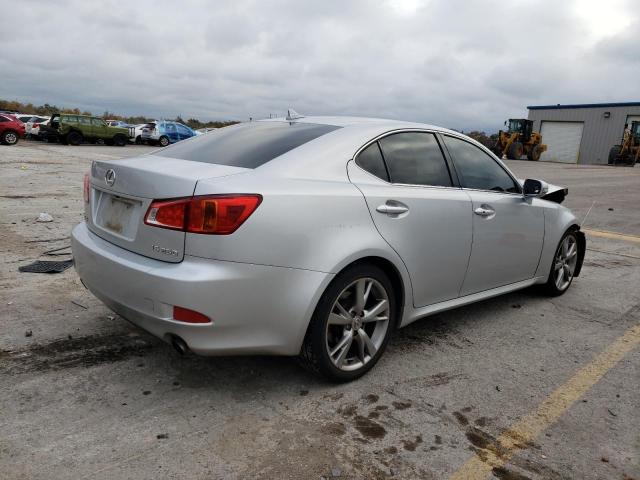 JTHBF5C29A5108511 - 2010 LEXUS IS 250 SILVER photo 4