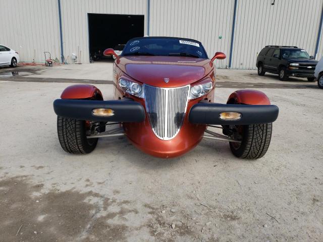 1P3EW65G11V701843 - 2001 PLYMOUTH PROWLER BROWN photo 5