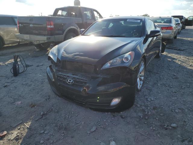 KMHHU6KH8AU012254 - 2010 HYUNDAI GENESIS CO BLACK photo 2