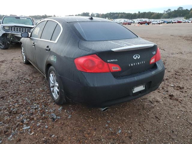 JNKCV61E29M304995 - 2009 INFINITI G37 BASE BLACK photo 3