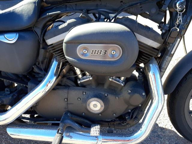 1HD4LE232AC437204 - 2010 HARLEY-DAVIDSON XL883 N BLACK photo 7