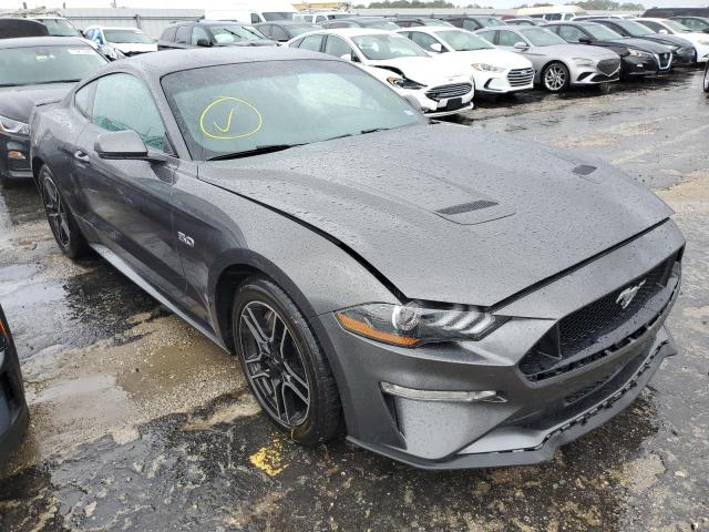 1FA6P8CF9L5111678 - 2020 FORD MUSTANG GT GRAY photo 1