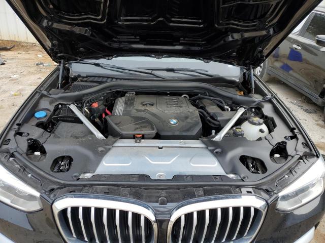 5UXTY3C02M9H99219 - 2021 BMW X3 SDRIVE3 Чорний фото 7