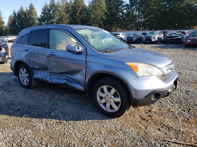 JHLRE38717C038974 - 2007 HONDA CR-V EXL BLUE photo 4