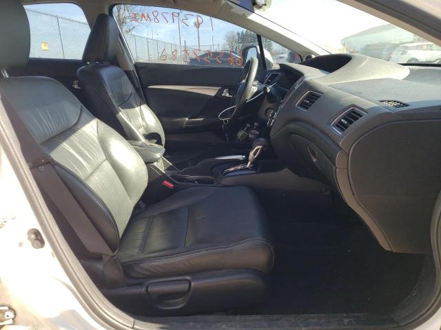 19XFB2F97DE210632 - 2013 HONDA CIVIC EXL أبيض صورة 5