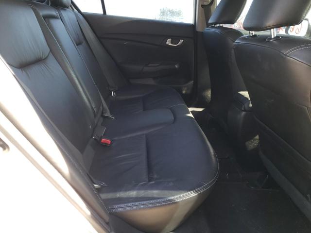 19XFB2F97DE210632 - 2013 HONDA CIVIC EXL أبيض صورة 6