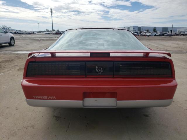 1G2FW21F1HL204702 - 1987 PONTIAC FIREBIRD T RED photo 6