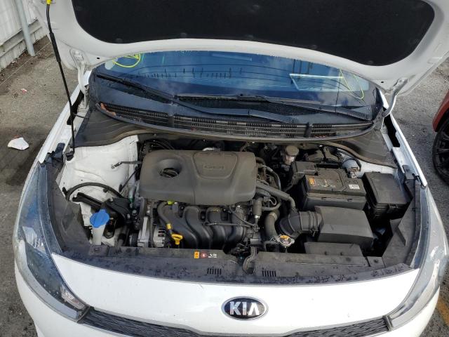 3KPA24AB7KE233695 - 2019 KIA RIO S WHITE photo 7