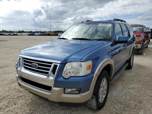 1FMEU74E09UA40248 - 2009 FORD EXPLORER E BLUE photo 2