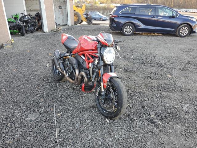 ZDM1RBZW3JB024719 - 2018 DUCATI MONSTER 12 RED photo 1