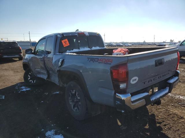 5TFSZ5AN7KX167357 - 2019 TOYOTA TACOMA ACC ნაცრისფერი ფოტო 3