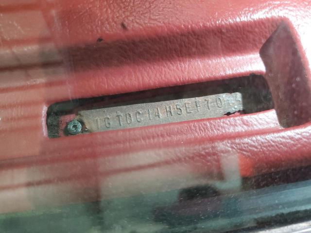 1GTDC14H5EF701622 - 1984 GMC C1500 RED photo 12