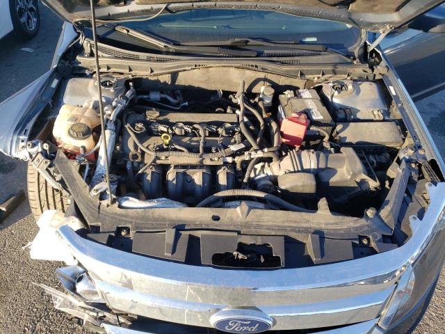 3FAHP0JA9CR433140 - 2012 FORD FUSION SEL SILVER photo 7