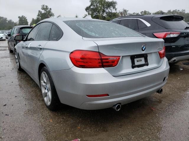 WBA4B1C54FD955553 - 2015 BMW 435 I GRAN SILVER photo 3