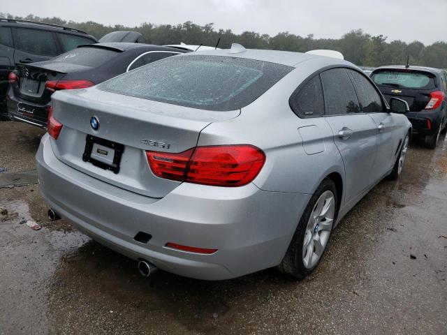 WBA4B1C54FD955553 - 2015 BMW 435 I GRAN SILVER photo 4