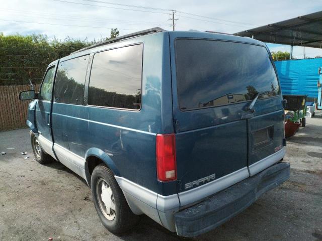 1GKDM19W4XB502323 - 1999 GMC SAFARI XT BLUE photo 3