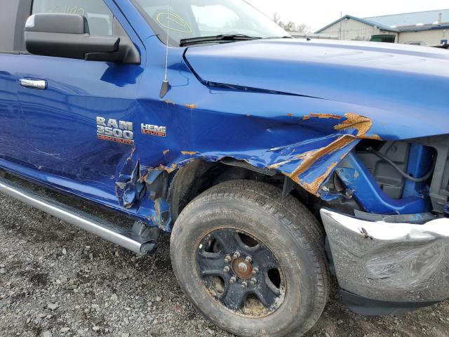 3C63R3DJ0JG319667 - 2018 RAM 3500 SLT BLUE photo 9