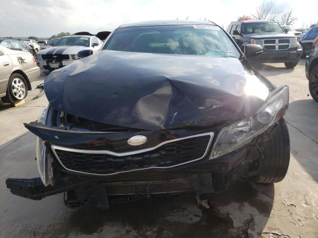 KNAGM4AD4D5048876 - 2013 KIA OPTIMA HYB BLACK photo 5