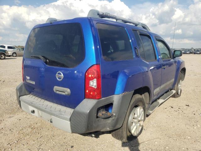 5N1AN0NU2FN666799 - 2015 NISSAN XTERRA X BLUE photo 4