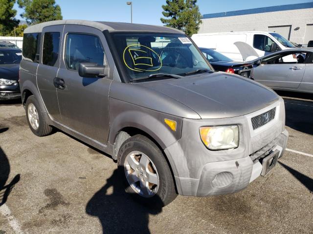 5J6YH185X4L012947 - 2004 HONDA ELEMENT EX GRAY photo 1