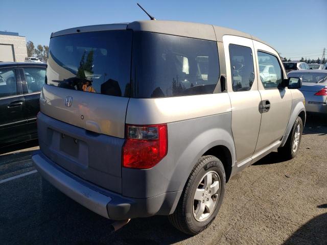 5J6YH185X4L012947 - 2004 HONDA ELEMENT EX GRAY photo 4