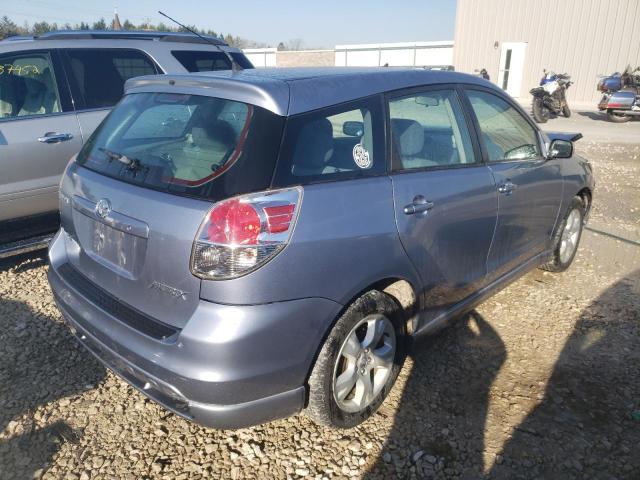 2T1KR32E75C473285 - 2005 TOYOTA COROLLA MA BLUE photo 4