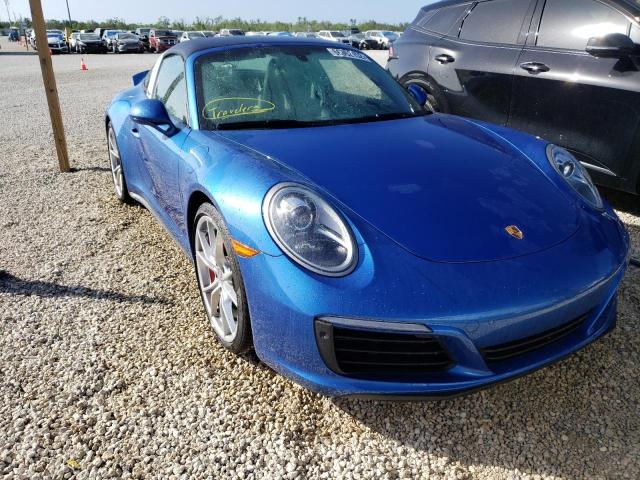 WP0BB2A95HS136068 - 2017 PORSCHE 911 TARGA BLUE photo 1