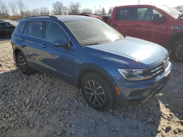 3VV2B7AX8KM097313 - 2019 VOLKSWAGEN TIGUAN SE BLUE photo 4